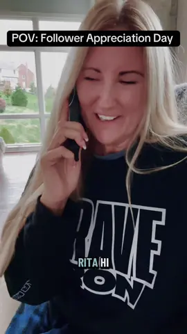 POV: Calling your followers to say thanks for the like! 😂❤️ It’s Follower Appreciation Day!  😂😂😂 #giftsforhim #GymLife #giftsforher  #holidayshopping #sweatshirts