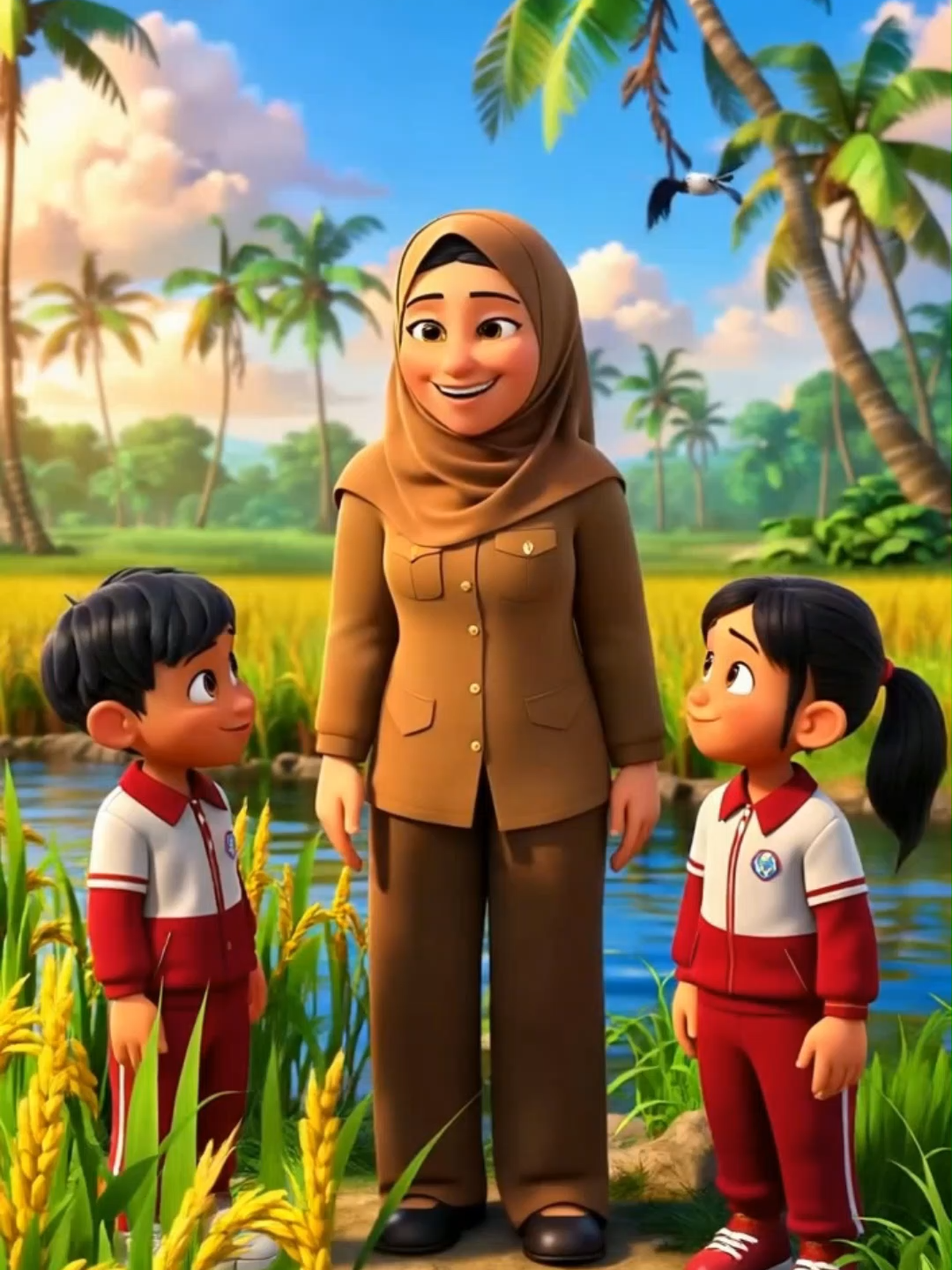 Siapa sangka? 😯 Ternyata semua makhluk saling bergantung di alam! 🌏 Tahukah kamu? 🌾 Katak, burung, tumbuhan, air, dan manusia ternyata saling bergantung satu sama lain! Di video ini, kita belajar tentang hubungan komponen abiotik (air, tanah, cahaya) dan komponen biotik (manusia, hewan, tumbuhan) dalam ekosistem pedesaan Indonesia 🌿. 🌞 Semua makhluk punya peran penting dalam menjaga keseimbangan alam. 🎓 Pelajaran IPAS SD – Tema Ekosistem 💬 Tulis di komentar: hewan apa yang sering kamu lihat di sekitar rumahmu? 🐸  #Ekosistem #AnakSD #BelajarMenyenangkan #BelajarSeru #VideoEdukasi #anakpintarku #EducakraID #FYPAnak #pendidikanuntuksemua #AnakHebat