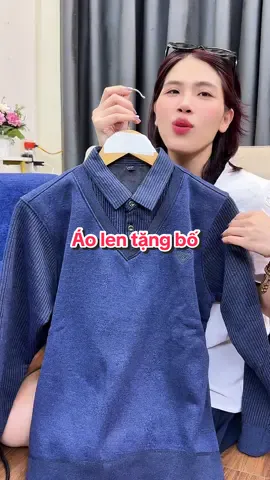 [CÚC VÀNG KÈM LOGO THÊU] Áo Len nam #aolenlotlong #kimthach 