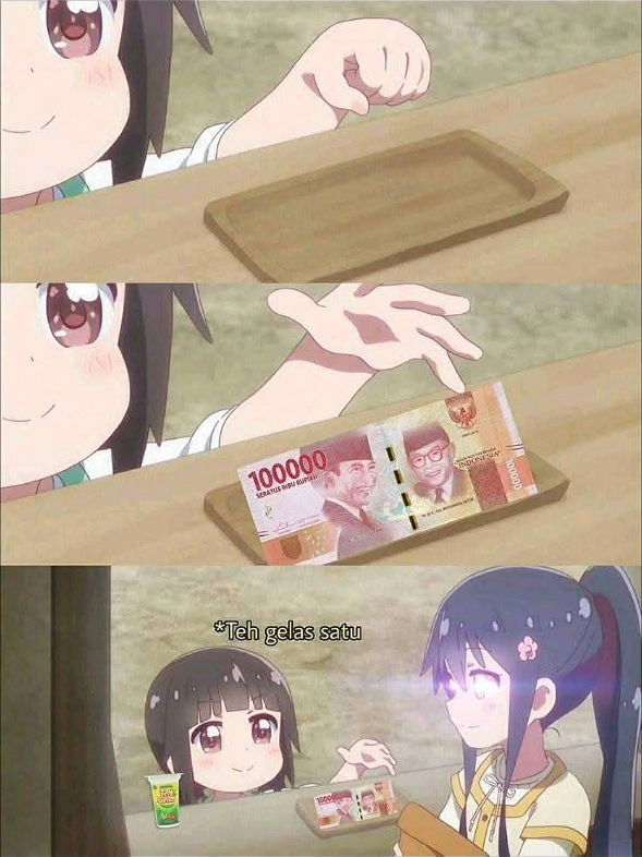 meme absurd yang saya temukan di internet 