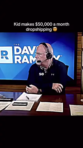 $50k a month at 16 is crazy 💀 #dropship 