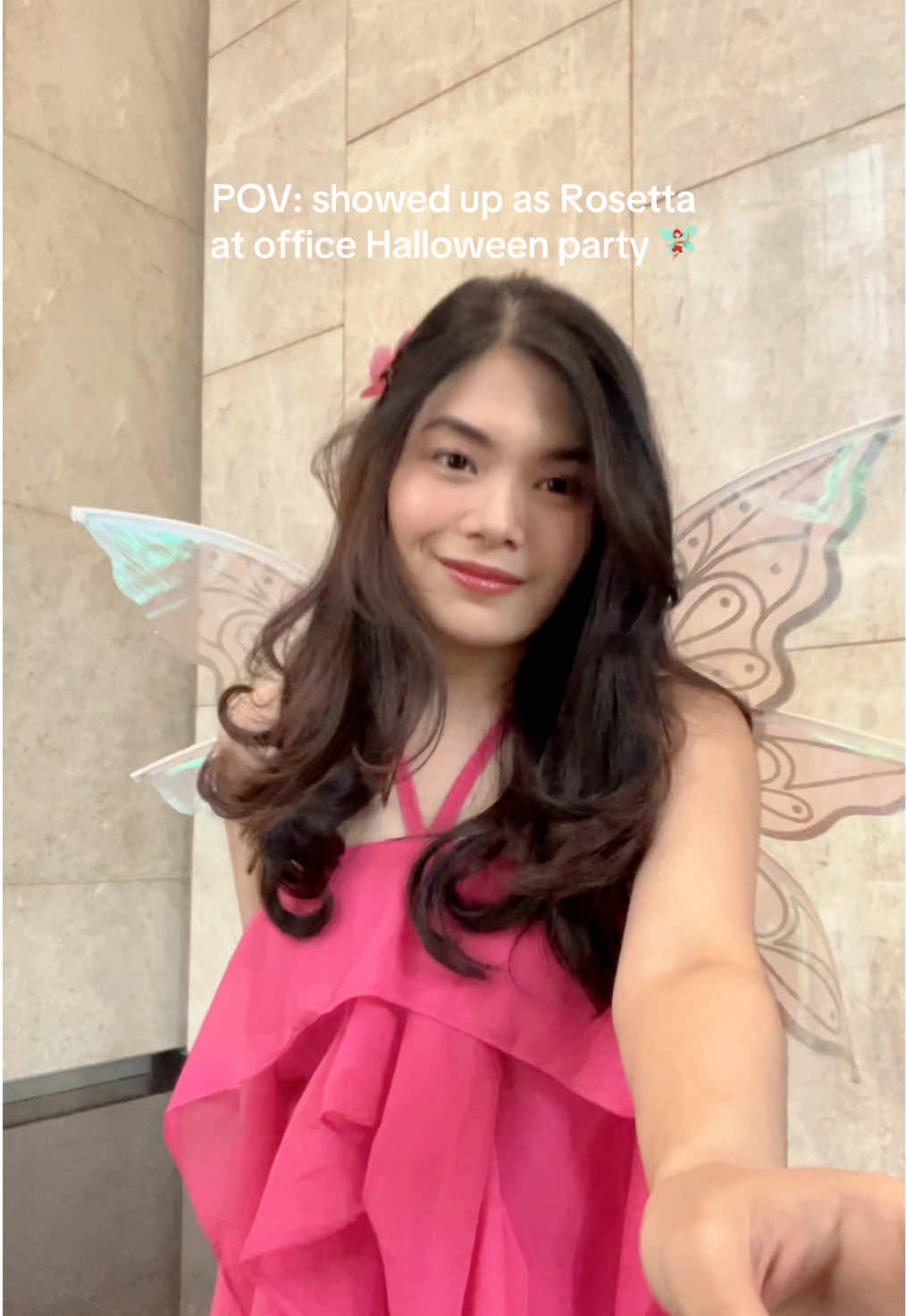 Happy halloween y’all! 🧚‍♀️✨🌸 #halloweencostume #rosseta #officehalloween 