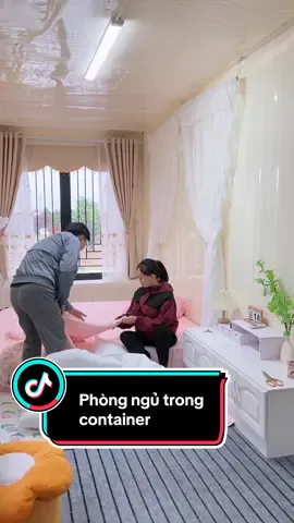 PHÒNG NGỦ TRONG CONTAINER SẼ NHƯ THẾ NÀO MN XEM ĐẾN CUỐI CLIP RỒI CHO E CÁI NHẬN XÉT NHA 🥰🥰 #tiktokviral #NOOZ #foamhybridlatex #noozhomegoods 