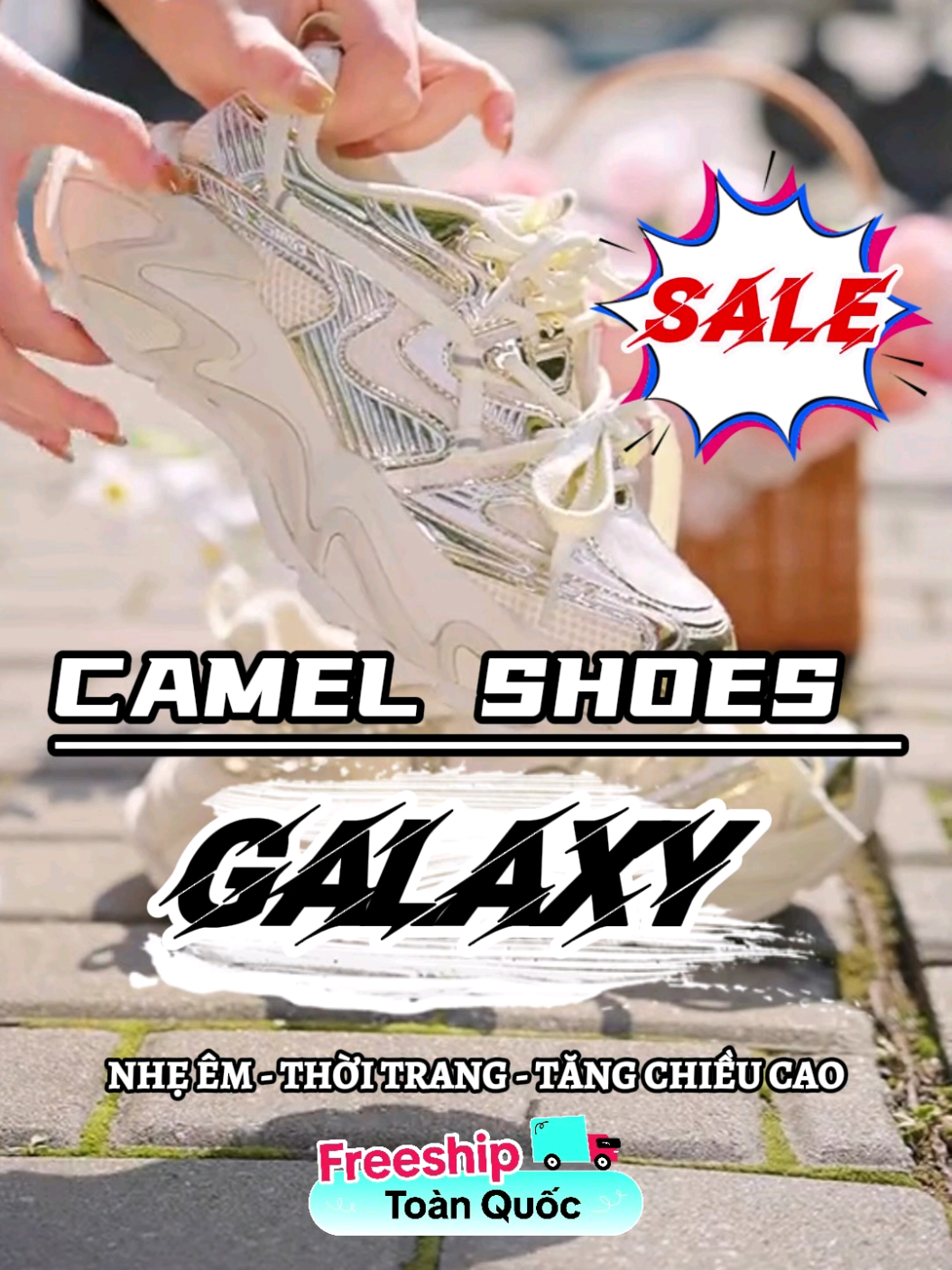 Giày xinh nhẹ êm, tăng chiều cao 5cm. Giày thể thao thời trang chính hãng Camel. #camel #camelshoes #giaynamnu #giaythethao #giaydep 