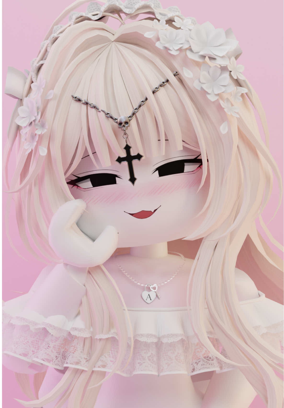 Shy Girl 🌸☺️ #fyp #foryou #แต่งตัวroblox #roblox #robloxoutfits 