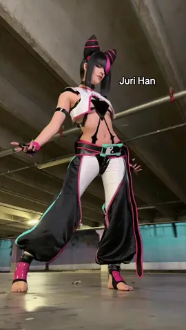 Juri Han cos reveal 🕷️ #jurihan #streetfighter 