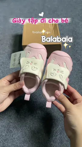 Giày tập đi cho trẻ em balabala #giaytapdichobe #giaytapdi #giaytapdichongtruot #giaydeptreem #mevabe 