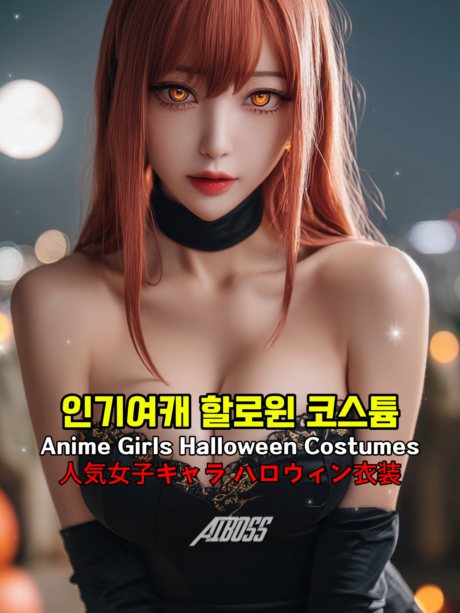 인기여캐 할로윈 코스튬 | Anime Girls Halloween Costumes | 人気女子キャラ ハロウィン衣装 #onepiece #chainsawman #dbz #jujutsukaisen #halloween #evangelion #fullmetalalchemist #naruto #demonslayer #kaguyasamawakokurasetai  #halloweenedit #ai #aiart #konan