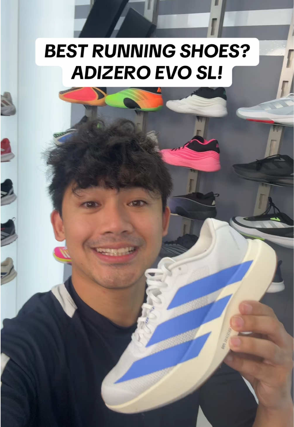 Adizero Evo SL is now available here on TikTok!  The best running shoes according to survey! One of our best sellers! What are your thoughts? Checkout mo na yan dahil mabilis maubos yan!  #adidasph #adizeroevosl #evosl #runningshoes #adidasrunning 