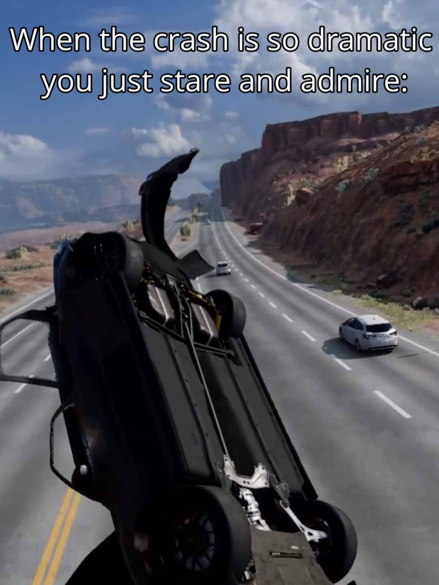 beamng is too peak🙏#beamng #beamngdrive #trendd #trendin #fyy #fyp #viral #goviral #tiktokk #crash #shorts #follow #bro #carss #carcar #crazy #whydobirdssuddenlyappear #trend