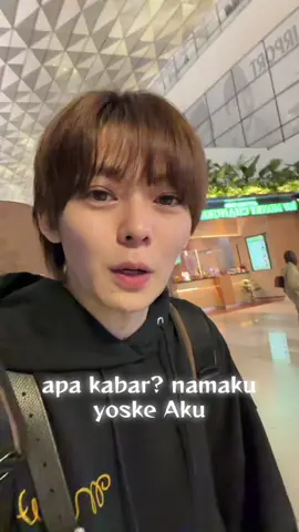 Aku kembali ke Jakarta ya-!!! Besok aku ada konsernya di Jakarta ya☺️#yosukekishi