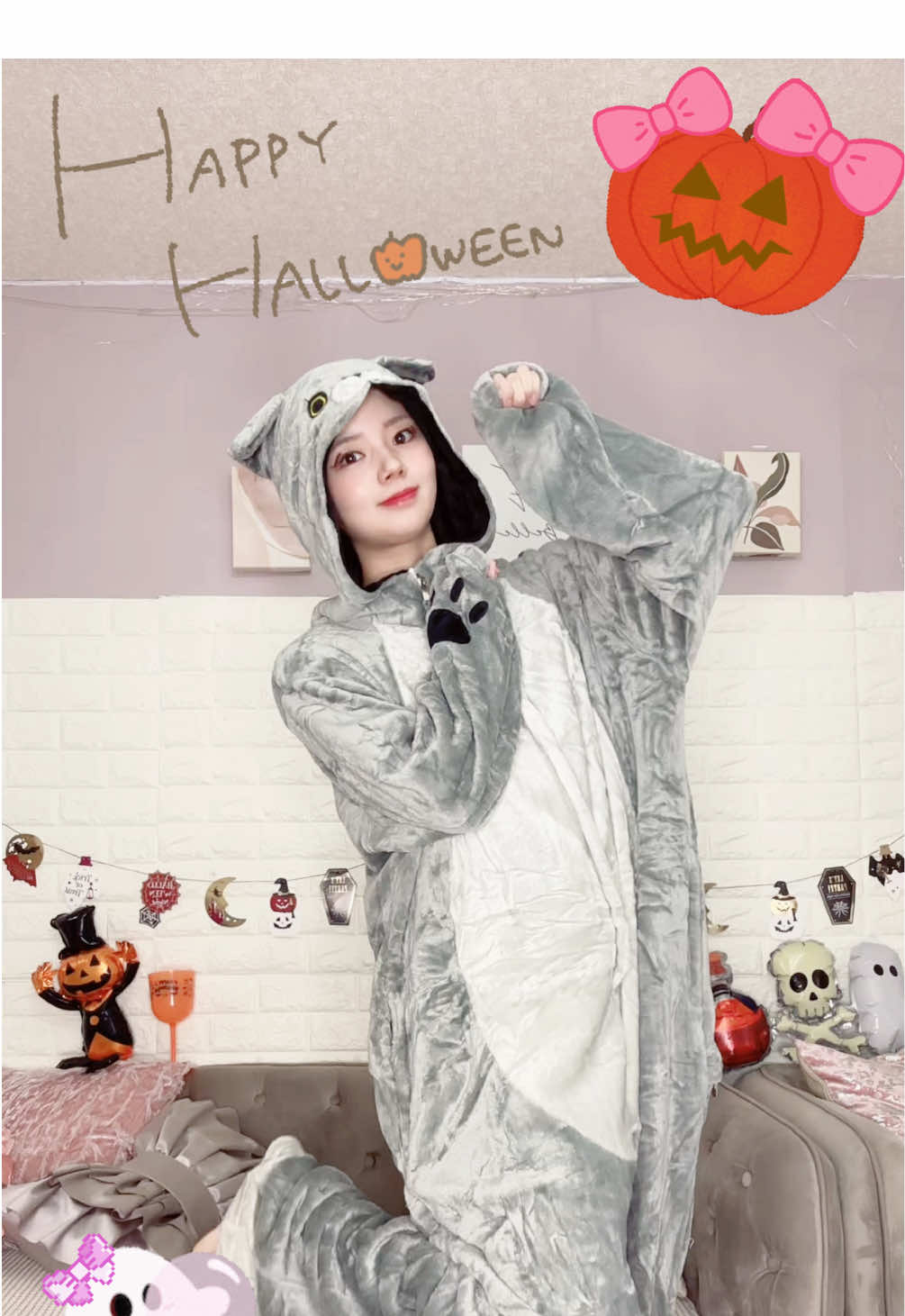 Happy Halloween🎃👻 YouTube「はまch」にも最新動画が投稿されたので見てね！ #浜浦彩乃 #はまch #ハロウィン 