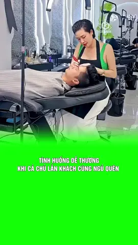 TÌNH HUỐNG DỄ THƯƠNG KHI CẢ CHỦ LẪN KHÁCH CÙNG NGỦ QUÊN #giaitri #videoviral #videohaihuoc #haihuoc #vuinhon