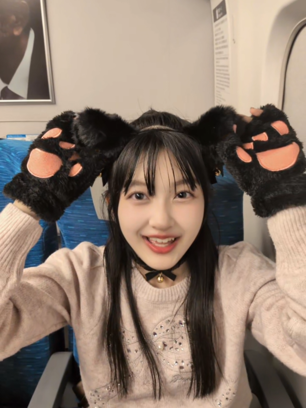 黒猫になったよ🐈‍⬛🍒 #安藤実桜 #ニコプチモデル #オリーブデオリーブ #ミオリジナルコーデ #ハロウィン 