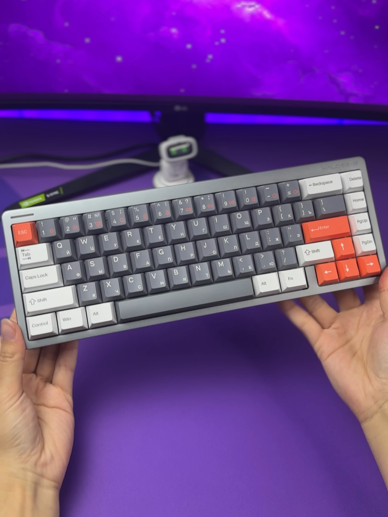 Что умеет магнитная клавиатура NuPhy Halo65 HE