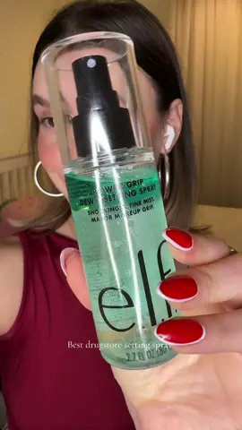 Best drugstore setting spray! @e.l.f. Cosmetics UK Power Grip Dewy Setting Spray ⭐️🪽 #elfcosmetics #elfpowergrip #elfpowergripdeweysettingsspray #elfsettingspray #drugstoresettingspray 