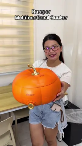 Dreepor Multifunctional Cooker Pumpkin Pot #dreepor #multifunctionalcooker #electriccooker #dreeporelectriccooker #pumpkinpot 
