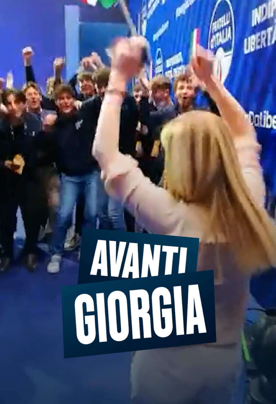 Avanti Giorgia, dritta per la tua strada.