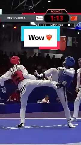 Wow ❤️‍🔥 #WorldTaekwondo #Taekwondo #Wuxi2025WTC     