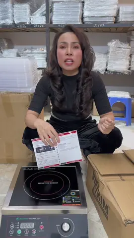 Bếp từ công nghiệp sức chịu lực 100kg #bep #beptu #bepdientu #xuhuong #hahienhoa1 