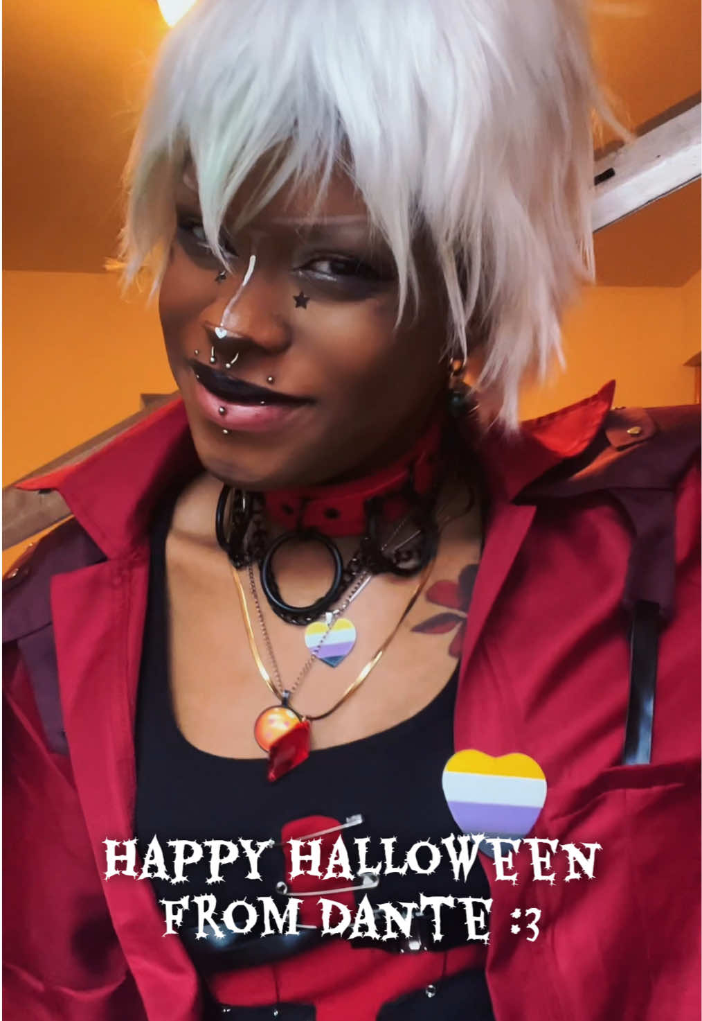 I’ll get to the rest of my ANYC content eventually I promise!! Happy Halloween, have fun and stay safe! also check your candy before eating it :D #dante #dantedevilmaycry #dantecosplay #dmc #cosplay