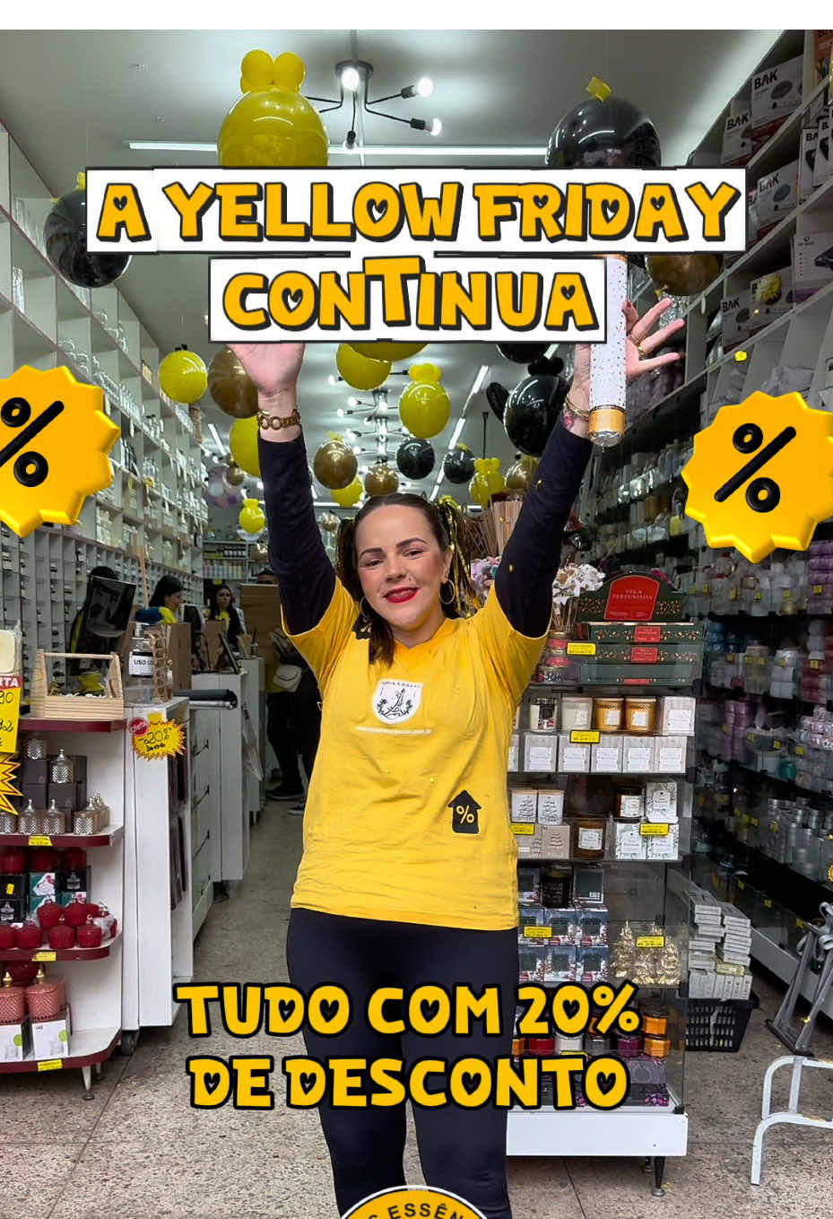 ✨Ontem foi um arraso — e hoje promete ser ainda melhor! 🔥 Não perca a chance de abastecer seu estoque com 20% OFF em toda a loja. 💸 Pagando no PIX, dinheiro ou 1x no crédito. Aproveite enquanto dura! 🚀 #promoção #descontosespeciais #blackfriday #atacado #lojistas 