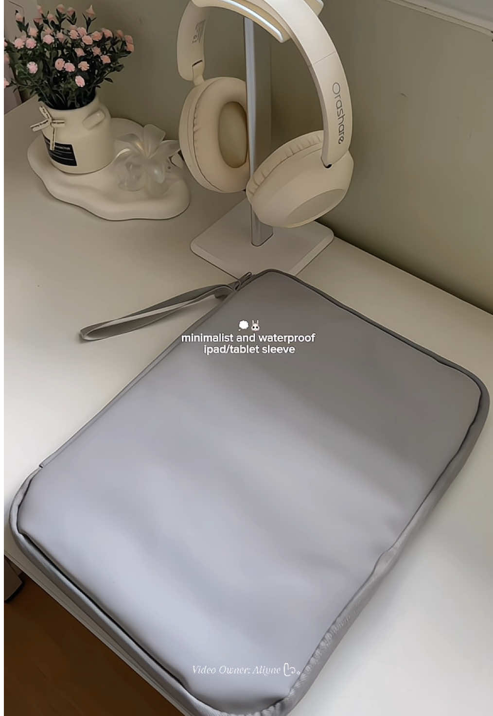 waterproof tablet and ipad sleeve🐰✨ #tabletsleeve #ipadsleeve #ipadsleevebag #bagforipad #waterproofipadbag 