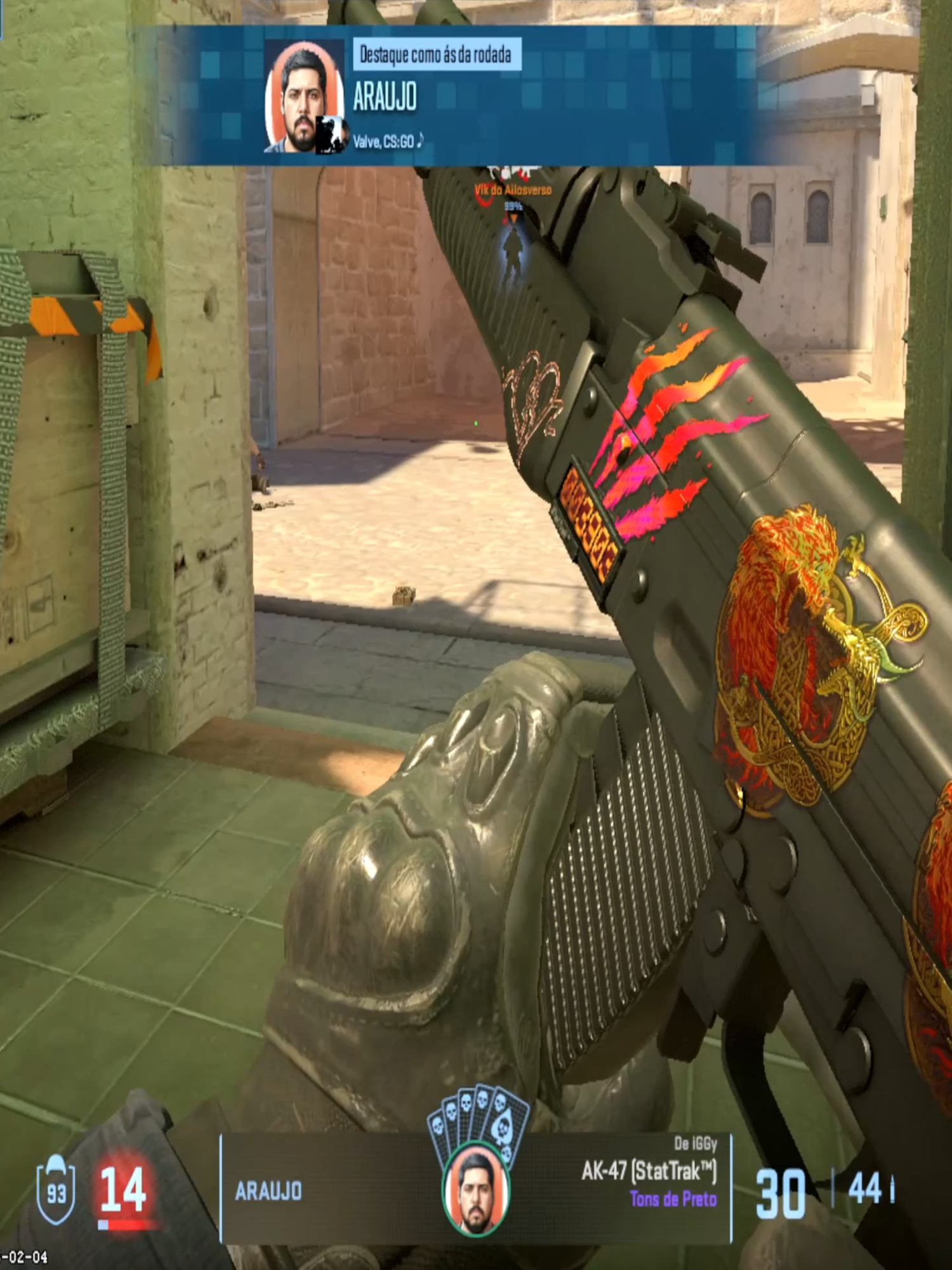 Most Insane ACE CS2 Mirage #shorts #cs2 #cs2clips #cs2mirage #cs25k #5kcs2