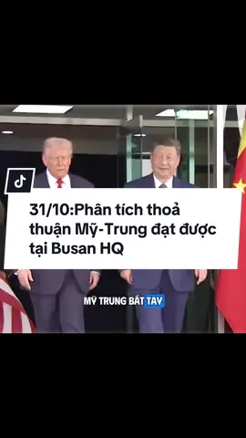31/10: Thoả thuận Mỹ Trung tại Hàn quốc phản ánh điều gì? #tintuc 