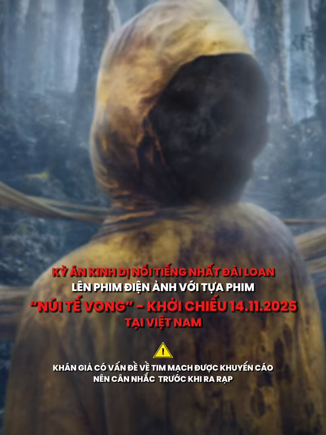 ☠️ “NÚI TẾ VONG” - BOM TẤN MỞ MÀN TOP 1 PHÒNG VÉ CHÂU Á SẼ ĐỔ BỘ RẠP VIỆT TỪ 14.11 DỰA TRÊN KỲ ÁN KINH DỊ NỔI TIẾNG NHẤT ĐÀI LOAN !! 🗻 NÚI TẾ VONG || “HIỆN HỒN” TẠI RẠP TỪ 14.11.2025 🙏 #NuiTeVong #Halloween #GalaxyStudio #TikTokGiaiTri