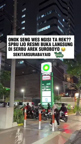 Salah Satu Spbu Ijo Nang Suroboyo Iki Wes Buka Lho Rekk, Awakmu Uwes Ngisi Nang Kene Opo Gorong ?? . #sekitarsurabaya #sekitarsurabayaid #fyp #fypシ゚ #foryoupage  