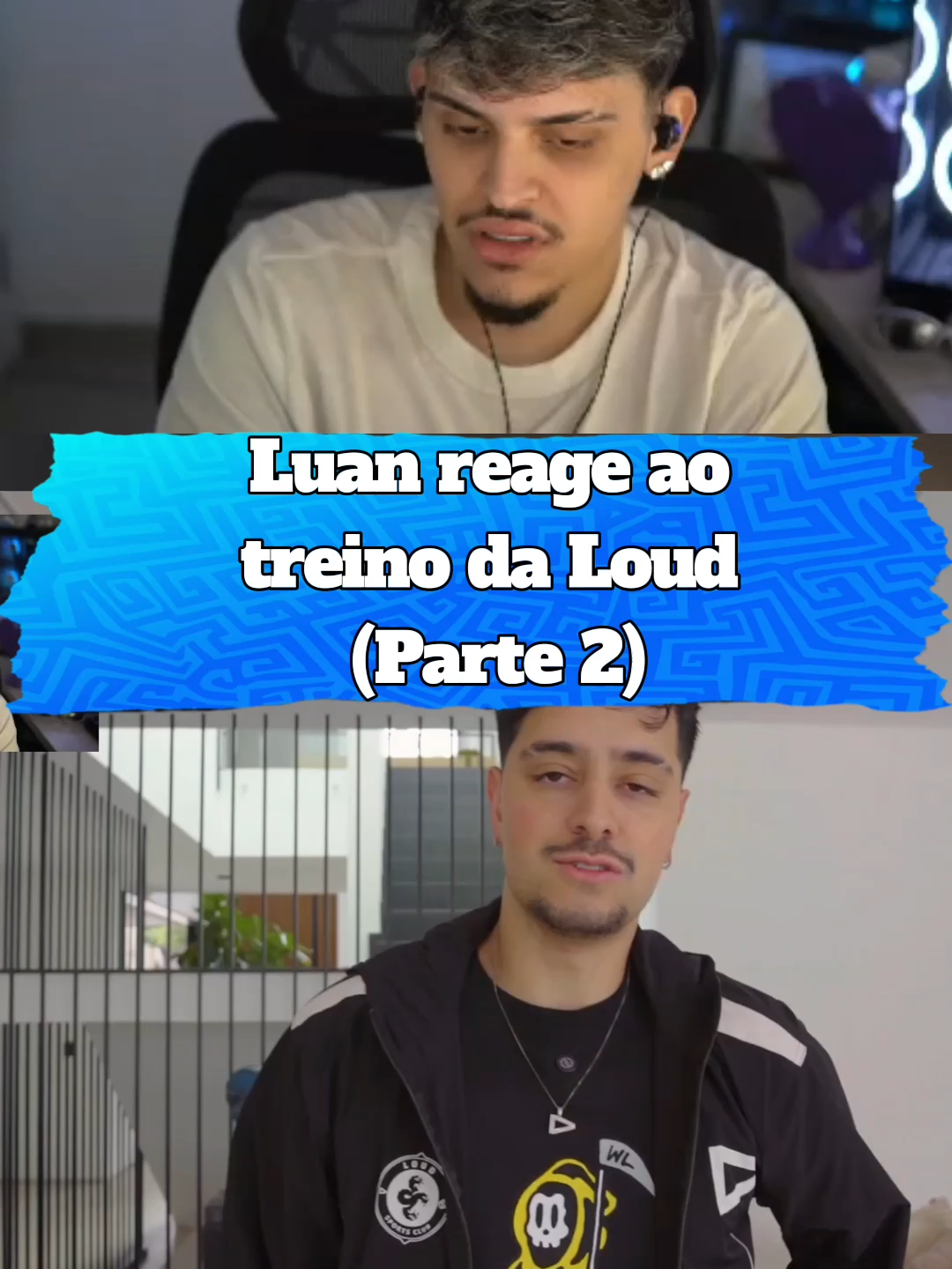 Luan reage ao treino da Loud (Parte 2) #luanz7 #luanz7_ #viralvideos #cortes_luanz7 #loud #loudcoringa #kingsleague