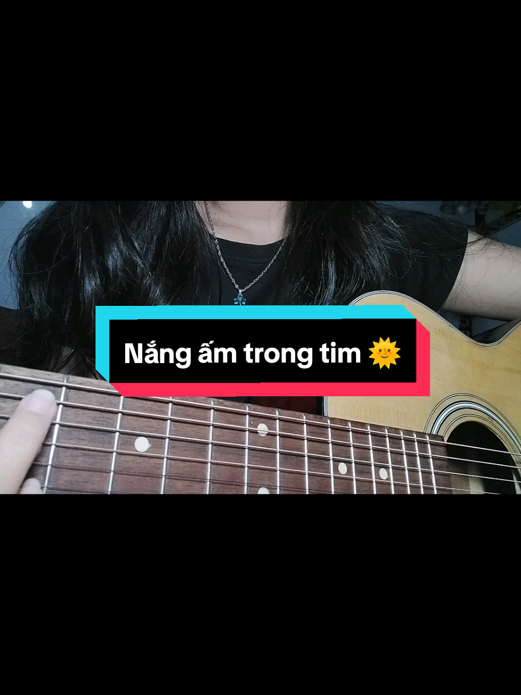 Cover Nắng ấm trong tim🍒💤(ryy nghỉ ôn thi cái sợ flop ghe🥺) #cover #guitar #xh #fyp #honhatvu 