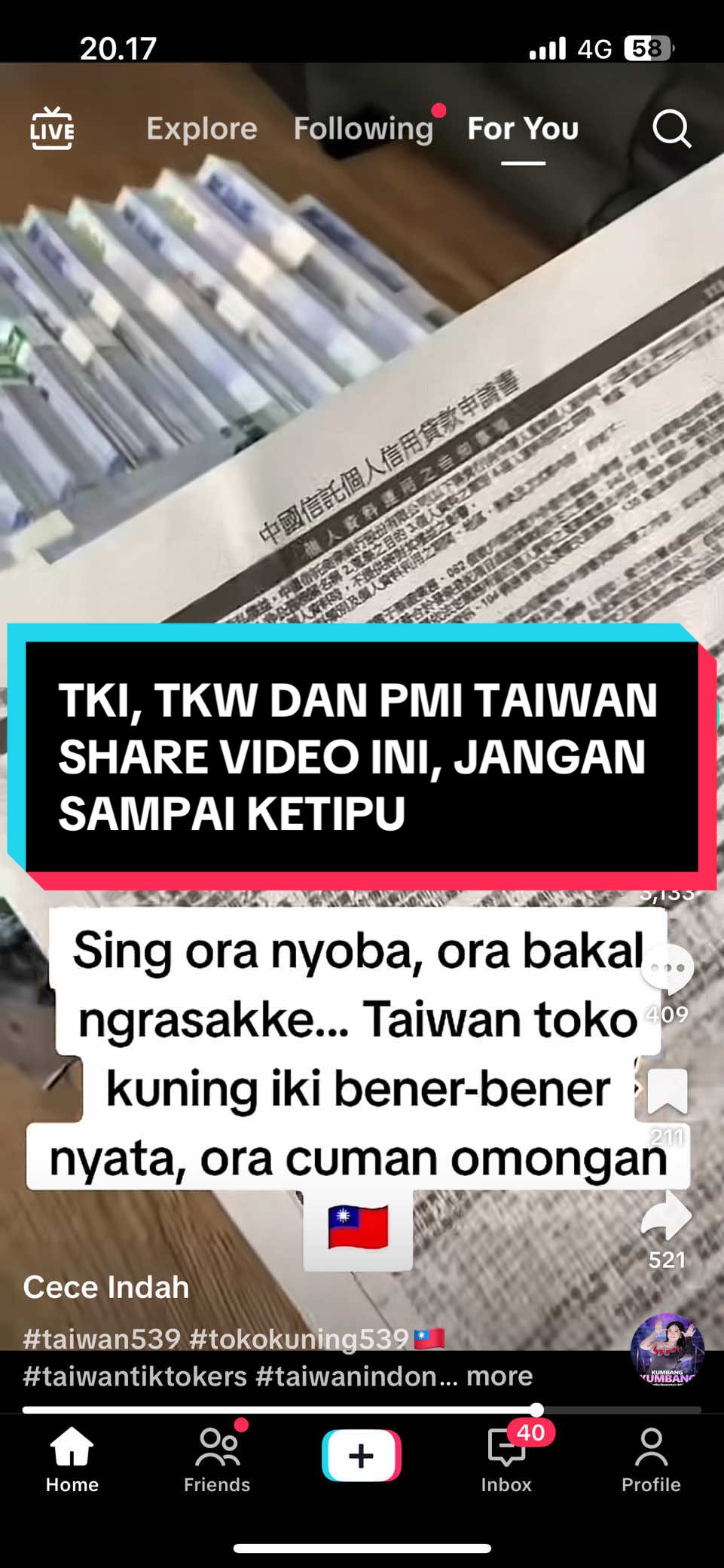 MODUS PENIPUAN INI MAH, guys tolong share ke temen2 kalian dibagikan ya jgn sampe tergiur uang malah kena tipu😭 #taiwan #indonesiataiwan #tkitaiwan #tokokuning539🇹🇼 #scam