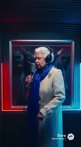 Lizzie on track no cap #sora2 #queenelizabeth2 #elizabethrap #roadmans 