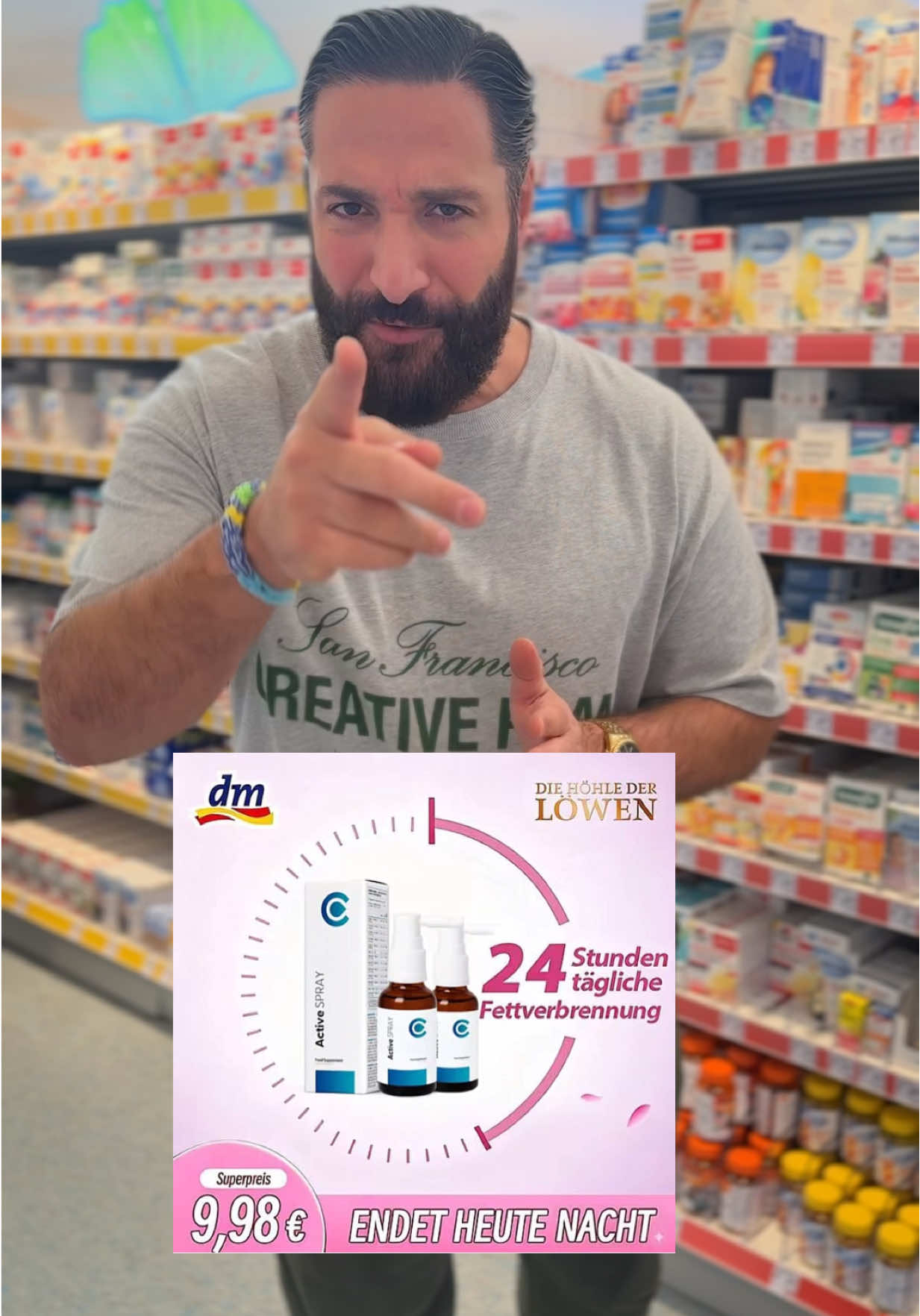 Abnehmspray von Die Höhle der Löwen bei uns im dm Markt? Ich kann euch beruhigen, das Produkt haben wir nicht im Sortiment. 