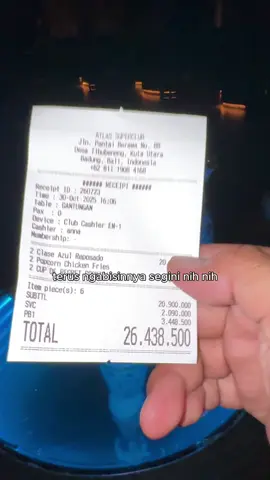 26 Juta habis dalam semalam di Atlas Super Club buat nonton film horor 🥹 #bali #atlassuperclub #fyp #fypage #fypp 