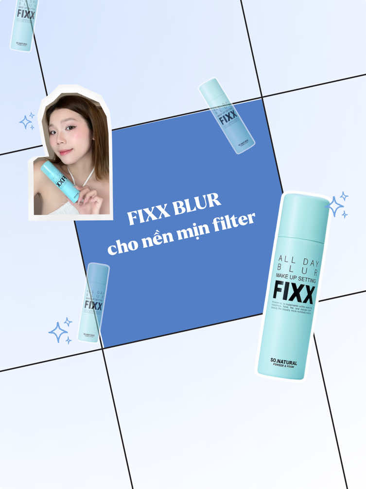 Cho mấy nàng thấy sự khác biệt của FIXX BLUR và FIXX HỒNG nè!🥰🥰 Rinh cả 2 ẻm về để thay đổi layout makeup nha!  #fixxblursonatural #fixxsonatural #sonaturalvn #BeautyTok #kbeauty 