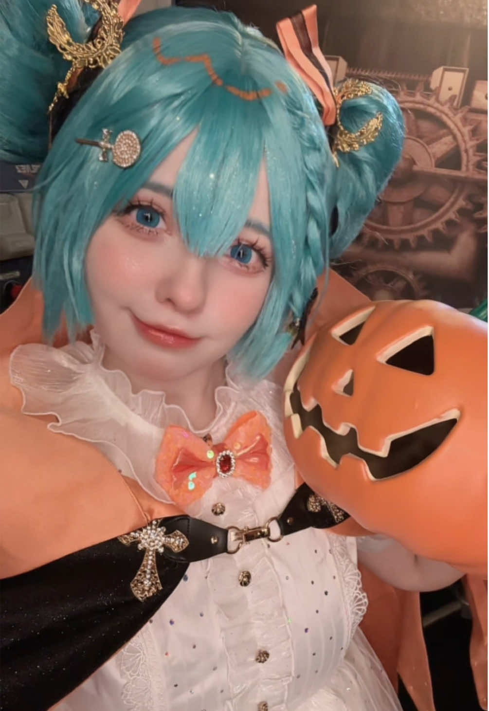 My Happy Halloween song cover! 🎵🎃 #hatsunemiku #cosplay #初音ミク #歌ってみた #コスプレ 
