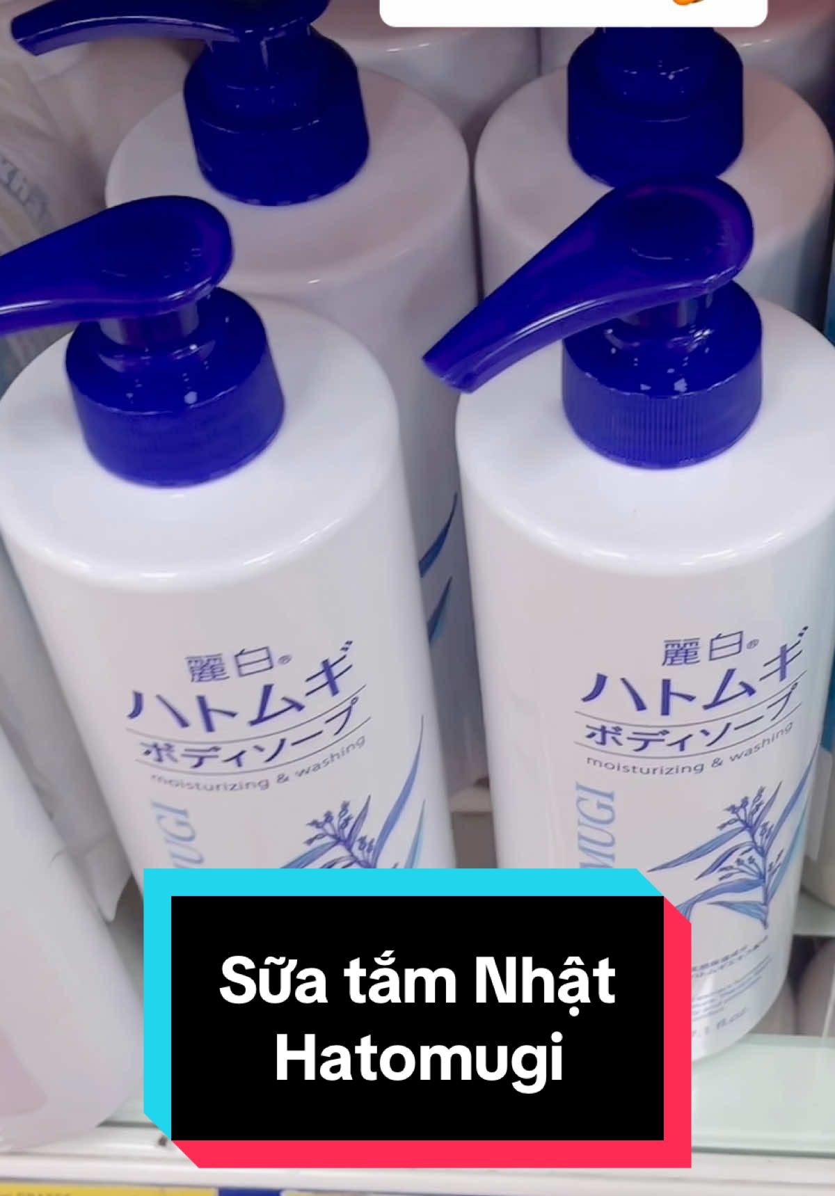 Sữa tắm Nhật Hatomugi hỗ trợ mịn sáng da , cấp ẩm cho da - mùi thơm dịu nhẹ 👉thử đi mấy bà  #suatam #suatamtrangda #hatomugi #xuhuong #taphoathuythanh89  @Thuy Thanh  @Thuy Thanh  @Thuy Thanh 