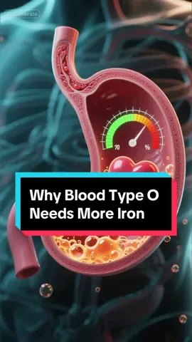 Blood type O iron levels | Blood health tips | Natural iron sources | Tired all the time? Try this.#blood @bloodtype #bloodtypeo #typeo #bloodhealth