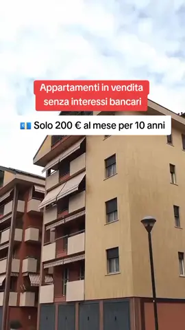 🏡 Appartamenti senza mutuo e senza interessi! Solo 200 € al mese per 10 anni 😍 Un’occasione da non perdere! 📲 Segui la pagina per tutti i dettagli nel prossimo video #caseinvendita #appartamenti #italia #investimento #occasione 