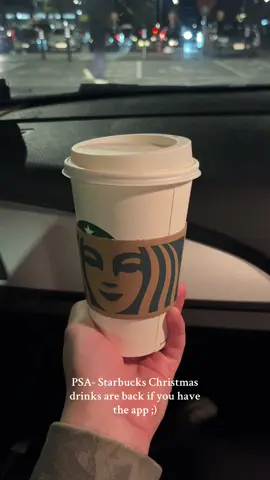 The best time of year xxx #starbucks #christmas #drinks #foryou #fyp 