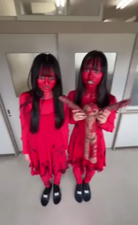 文化祭で赤い人したけど実は服ボロボロにしてる時が1番楽しかった#文化祭#ljk  #07 #カラダ探し#赤い人 