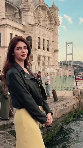 The most famous landmark is Ortaköy Mosque. Built by Sultan Mahmud II in 1853, the mosque was designed in the Neo‑Classical style and attracts attention with its elegant details and its view over the Bosphorus #shahzadirai  #istanbul🇹🇷 #karachi #CapCut #transgendergirl 