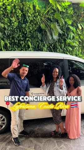 I found the perfect concierge service for you in Costa Rica!  Heyyy cousins!! one thing about me, I’m going to find a private driver when it comes to me traveling in another country. I need someone who knows the land and knows how to get me from point A to point B hassle free. @Arenal Rides popped up on my radar and I couldn’t be happy with picking them as my concierge while I was in Costa Rica. Every vehicle that picked us up was more than spacious so this is perfect for a small groups, but it’s even better for larger groups! The vehicles always were clean, and they always came with refreshments such as waters and fresh coconut water. The drivers was so personable is so sweet and friendly and respectful. They stop and take you to some of their favorite hidden gems that you probably wouldn’t have found on your own.  One thing I wanted to do in Costa Rica was go to a very popular waterfall. My driver Alex said I’m gonna take you to a waterfall and you won’t have to walk 500 steps down to get to it or walk 500 steps back up. When we ask about food, each driver took us to their favorite restaurant and it did not disappoint. They are going to treat you like family and that’s what I loved about this company! so if you’re looking for an affordable, reliable company that makes you feel safe (even though Costa Rica is one of the safest places in the world  lol) that is always going to arrive early, not on time, early! I would highly recommend you book with @arenalrides because that’s probably gonna be the only company I use when I come back to Costa Rica!  #travel #costarica #PuraVida #stealmyitinerary #concierge 