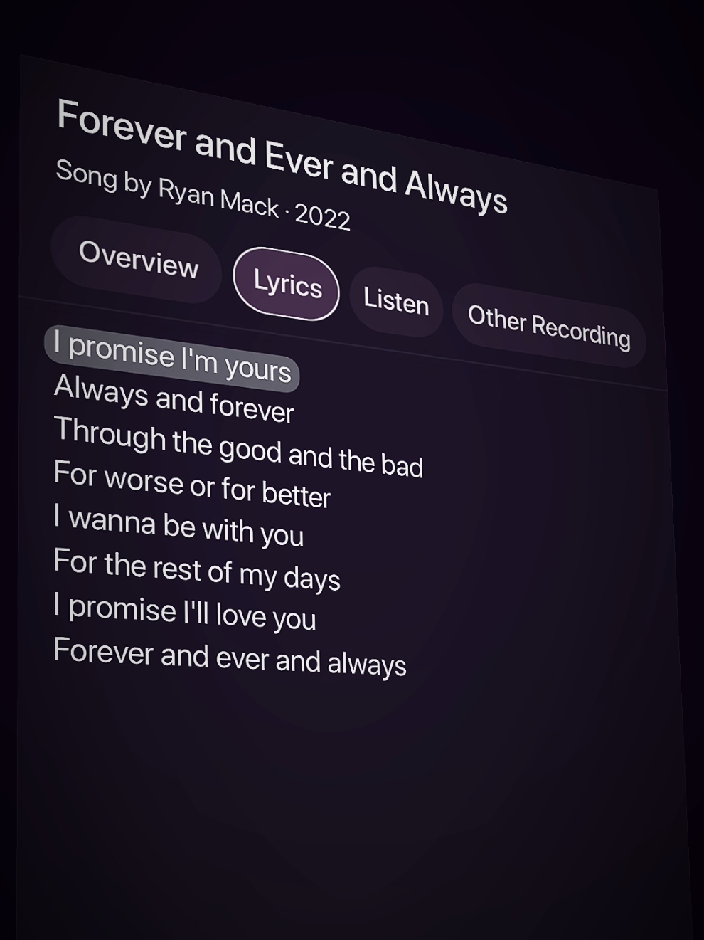 Forever  and Ever and Always 🎧🎶 #lyrics #music #foreverandever #foryou #lyriqueenn 