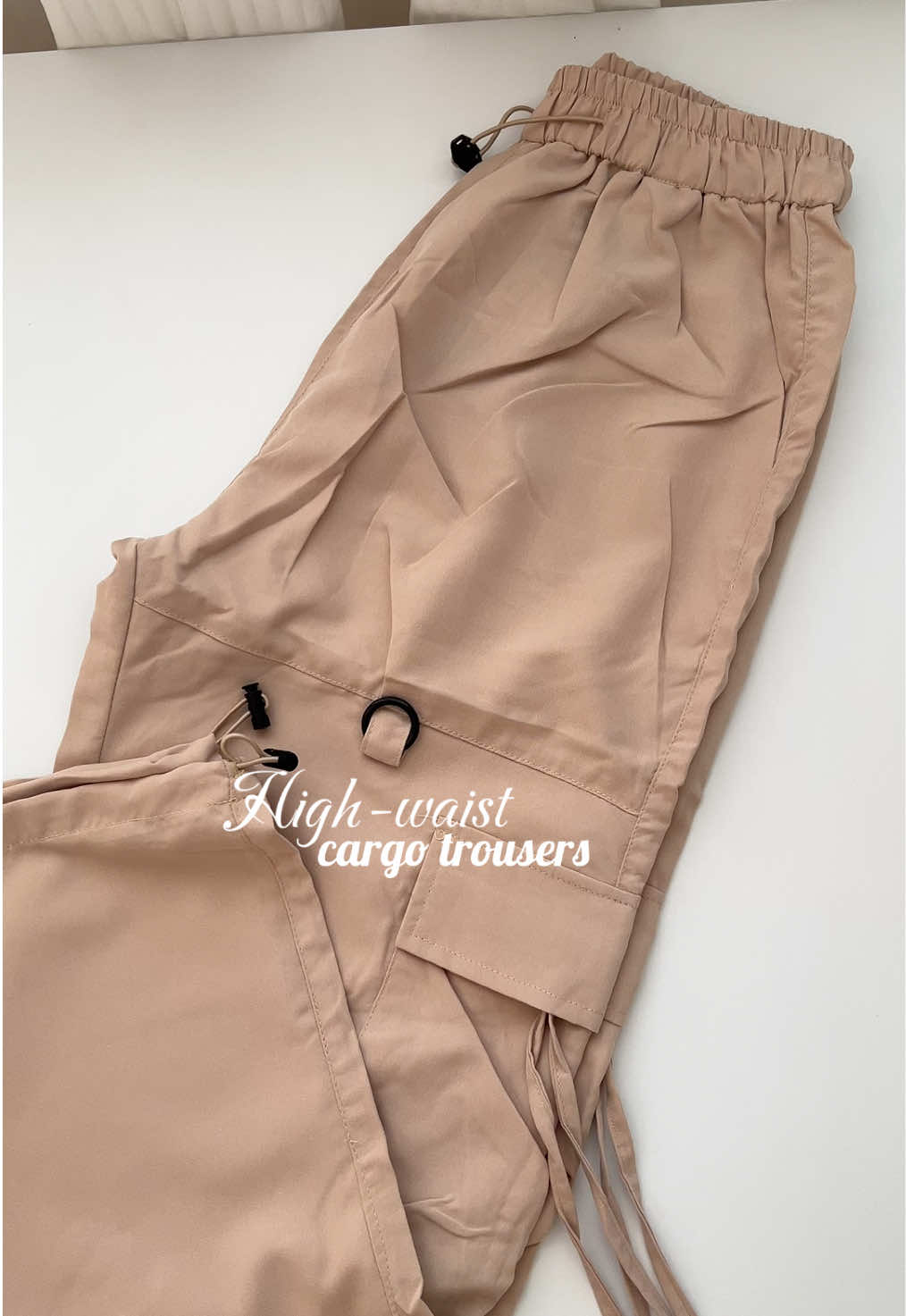 Korean style cargo trousers🔥 #cargotrousers #cargopants #highwaistcargopants 