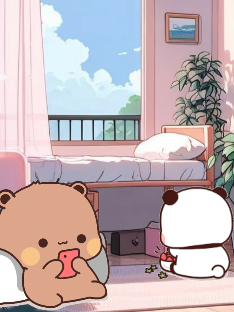 Khi Bubu nghe thấy thông báo tin nhắn của Dudu 😂 #bubududu #fyp #Love #xh #一二布布 #couple #cute