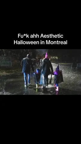 ITS BEEN 2 DAYS OF RAIN BRO. 💀 Happy Halloween I guess #montreal #mtl #foryoupage #halloween2025 #fyp 